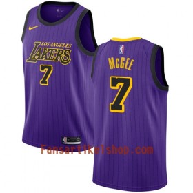 Los Angeles Lakers Trikot JaVale McGee 7 2018-19 Nike City Edition Lila Swingman - Herren